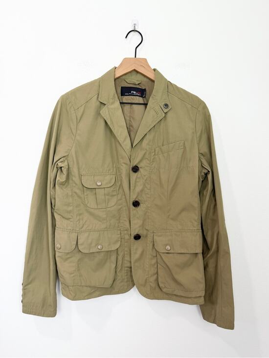 RLX Ralph Lauren Jackets & Blazers - Ralph Lauren RLX Utility Field Jacket Medium Khaki Lightweight Medium